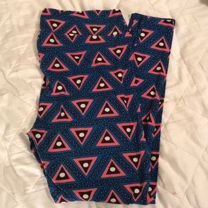 Geometric pattern leggings TC